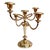 Metal Early 20th Century Parisian Silver-on-Copper 5-Arm Candelabras - A Pair For Sale - Image 7 of 13