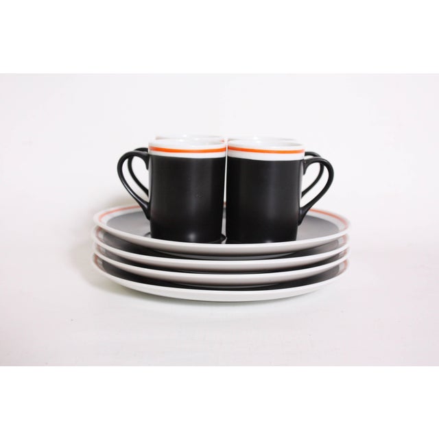 Mid 20th Century Espresso or Tea Set by Lagardo Tackett - Set of 8 For Sale In Oklahoma City - Image 6 of 6