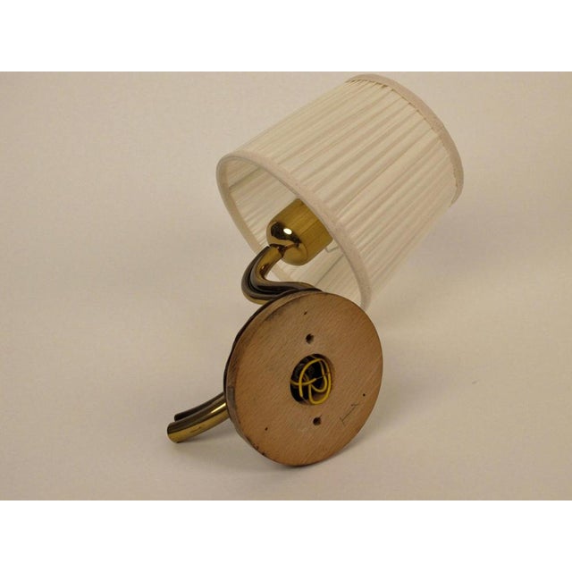 Vintage Brass Wall Sconces from Hugo Gorge, 1937 For Sale - Image 10 of 18
