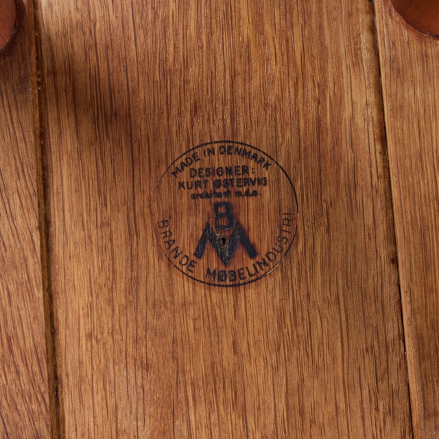Pair of Kurt Østervig Bar Stools for Brande Møbelindustri For Sale - Image 12 of 12