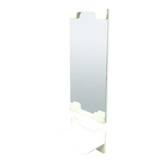 Space Age Wall Mirror & Shelf by Ernst Igl for Werndl, 1970s, Set of 2 For Sale