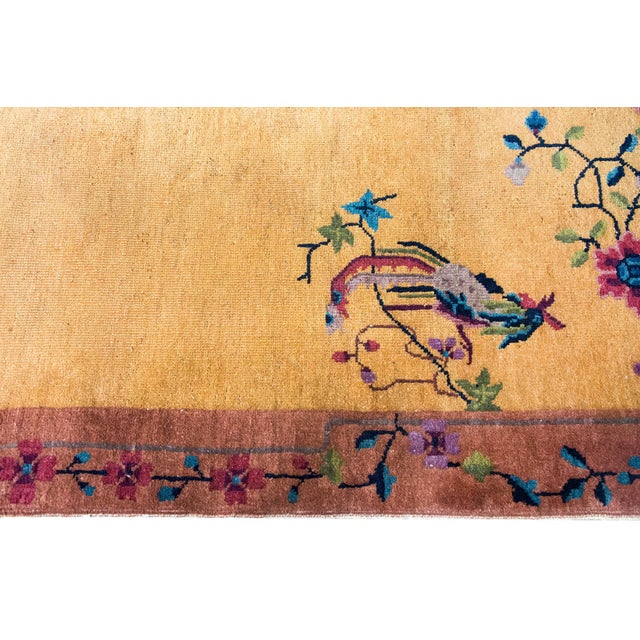 1920s Early 20th Century Chinese Art Deco Rug For Sale - Image 5 of 17