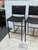 Mermelada Estudio for Cb2 Woven Leather Counter Stools, Pair For Sale - Image 9 of 12