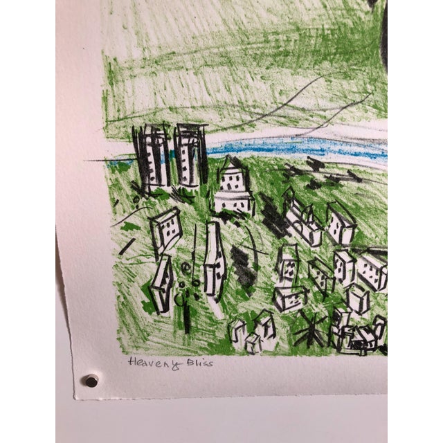 Description: Medium: Lithograph. Hand signed and editioned BAT Print Image Size: 26 x 16 inches. Print Edition: 8....