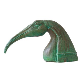 Bronze The Seer Sculpture by Splady Art Studios For Sale