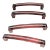 Vintage Modern Lucite Cabinet Pulls - Set of 4 For Sale