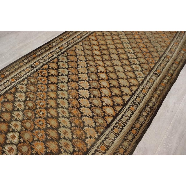 Textile Caucasian Kilim Rug, 1920s For Sale - Image 7 of 18