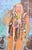 Uldis Krauze, Nightgown, 2020, Oil Painting on Board, in Very Good conditions. Designed from 2000 This piece has an...