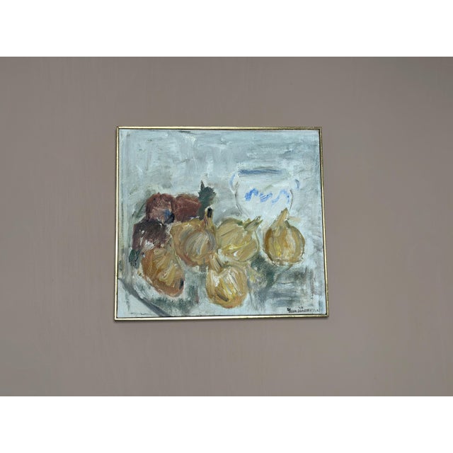 Ylva Hakanson Byström, Fruits, 1960s, Oil on Canvas, Framed For Sale - Image 5 of 18