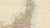 Antique Map of Japan with Tokyo Inset, 1885 For Sale - Image 9 of 12
