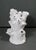 2000 - 2009 White Ceramic Faux Bois Tree Trunk Tulipiere Vase With 18 Openings Centerpiece For Sale - Image 5 of 10