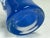 Handblown Cobalt Blue Art Glass Vase, Vintage For Sale - Image 12 of 12
