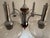 1970s Vintage Space Age Sputnik Chandelier in Chrome-Plated Metal, Wooden Accents and Clear Ribbed Glass Shades by Emi Poljčane, Yugoslav, 1970s For Sale - Image 5 of 18