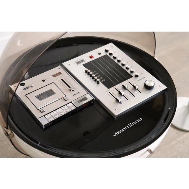 Vintage Vision 2000 Hifi Stereo System by Thilo Oerke for Rosita with Audiorama Speakers from Grundig, Germany, 1965, Set of 3 For Sale - Image 4 of 10