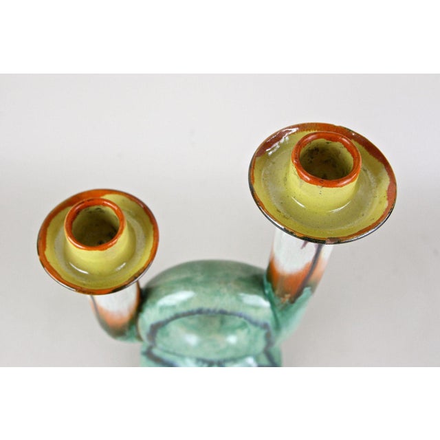 Mid-Century Ceramic Candleholder, Austria, 1950s For Sale - Image 18 of 18