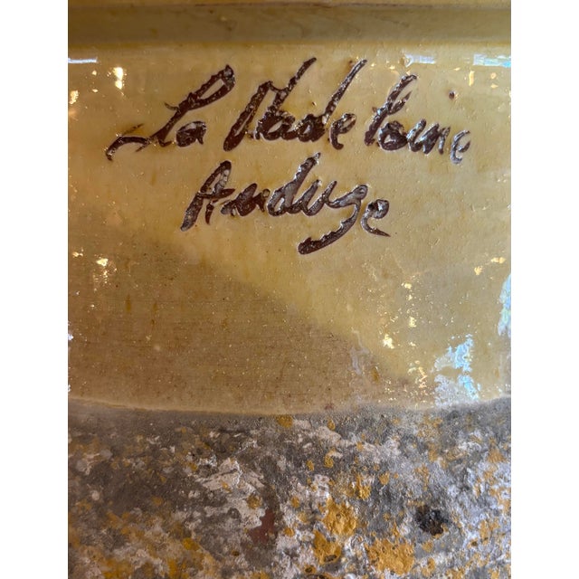 Classic French Antique Biot Olive Oil Jars date back to the 16th century. From 1550 to the late 19th century 510 potters...