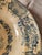 Blue Antique French Hollow Plate from Terre de Fer de Grigny For Sale - Image 8 of 15