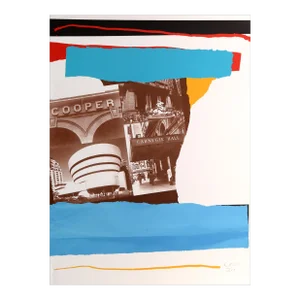 New York, New York - Cultural Institutions, Robert Motherwell Poster