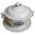Blue Covered Tureen and Stand in White Earthenware with Blue Decoration from Gien, 1920s For Sale - Image 8 of 8