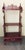 This marvelous vintage made in the 1950s etagere cabinet is designed in the Victorian Chippendale style in beautiful...