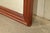 Thomasville Mid-Century Modern Hollywood Regency Campaign Carved Walnut Framed Wall Mirror, 1970s For Sale - Image 11 of 14