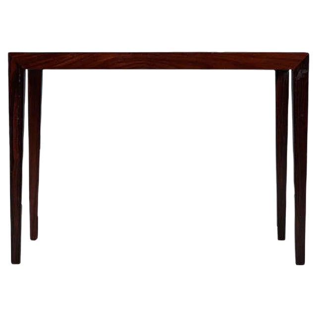 Rosewood Coffee Table by Severin Hansen for Haslev Møbelsnedkeri, 1950s For Sale