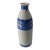 Vintage Japanese Sake Bottle With Blue Floral Motif – Traditional Ceramic Tokkuri For Sale