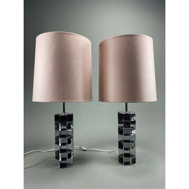 Hollywood Regency Table Lamps from Maison Jansen, 1970s For Sale - Image 9 of 13