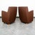 Niels Eilersen 1960s Mid Century Danish Modern Lounge Chairs Set Leather N Eilersen Chocolate Brown 2 For Sale - Image 4 of 12