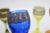 Blue Art Deco Chalices by Ludwig Moser for Karlovy Vary, Former Czechoslovakia, 1920, Set of 5 For Sale - Image 8 of 14