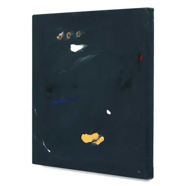 Contemporary New House, Old Ghosts - Original Modern Minimalist Mixed Media Abstract Painting For Sale - Image 3 of 9