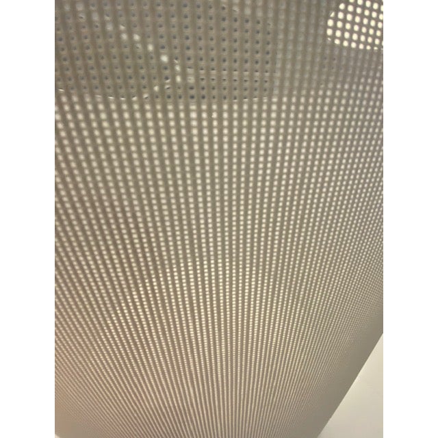 Beautiful White Moare Replacement Shade For Sale - Image 4 of 4