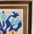 Vintage Framed Scandinavian Style Tulip Needlepoint For Sale - Image 4 of 7