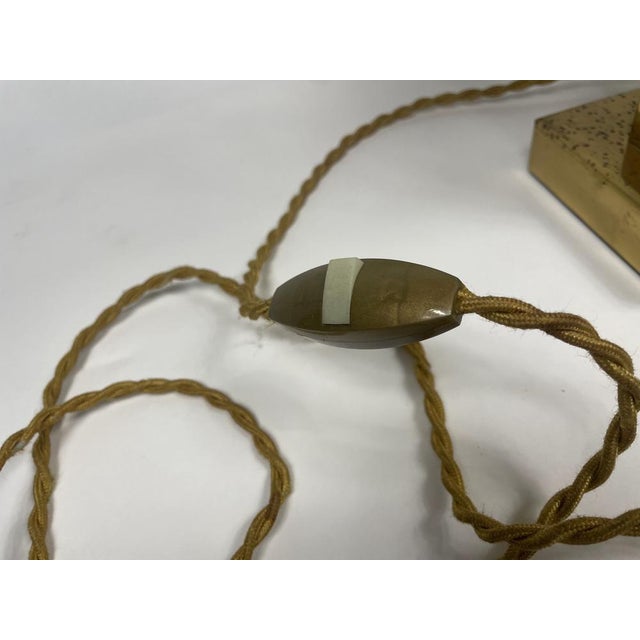 Golden Lamp in Brass, 1960s For Sale - Image 14 of 16