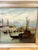 Gray 19th-Century Italian Venetian Capriccio of the Bacino di San Marco For Sale - Image 8 of 18