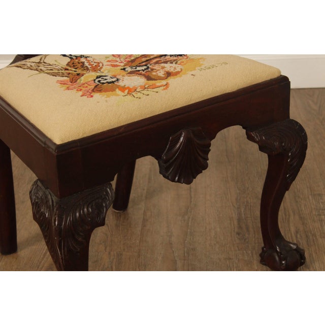 Antique Chippendale Style Centennial Period Mahogany Ball & Claw Chair For Sale In Philadelphia - Image 6 of 13
