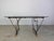 Vintage Organic Wrought Iron and Glass Dining Table, 1970s For Sale - Image 3 of 18