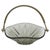 1950s Vintage Glass Basket in Art Glass and Iron, Italy, 1950s For Sale - Image 5 of 5