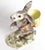 Italian Collectible Handmade Rabbit Bunny Animal Ceramic Figurine Arts & Crafts For Sale - Image 14 of 14