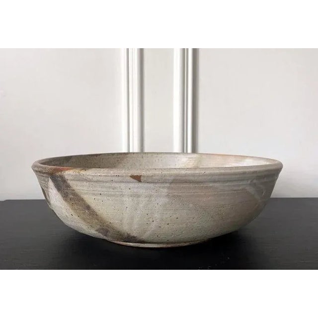 Large Ceramic Center Bowl Toshiko Takaezu For Sale In Atlanta - Image 6 of 13