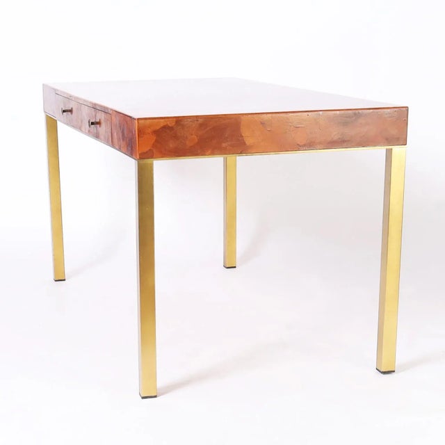 Mid-Century Modern Mid-Century Writing Desk by Thomasville For Sale - Image 3 of 11