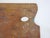 Vintage mid 20th century wood artist palette. Authentic light use, has been varnished at some point. Use it or hang it on...