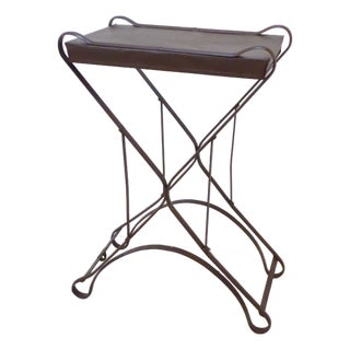 Vintage Iron Stand For Sale