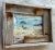"The Gulf", Oil Painting, by Van Ness, Barn Wood Frame, Coastal Art For Sale - Image 4 of 4