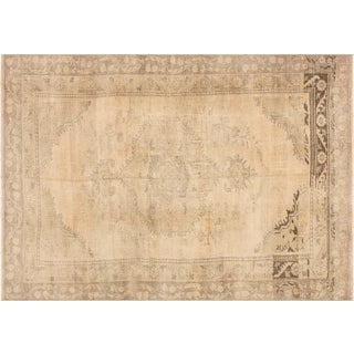 1960s Turkish Oushak Rug For Sale