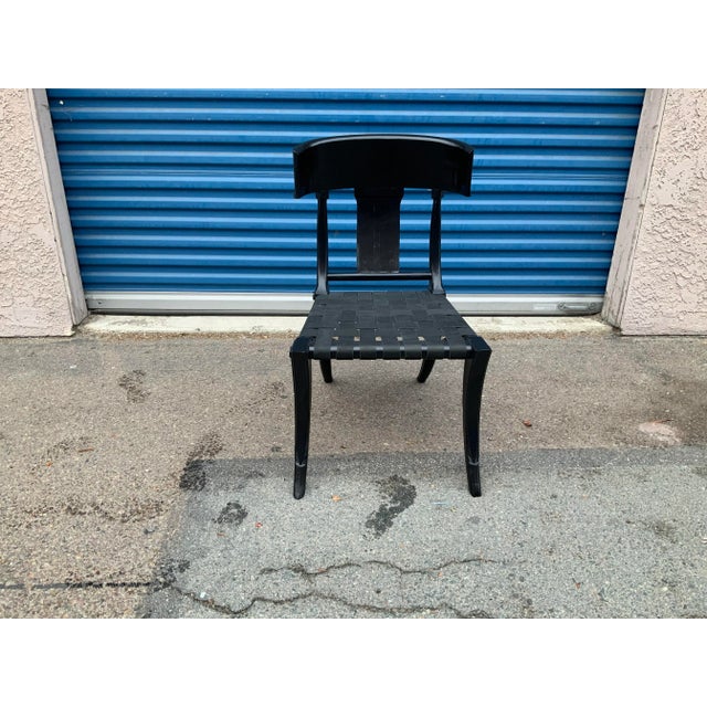 1990s Vintage Klismos Chair For Sale - Image 9 of 9