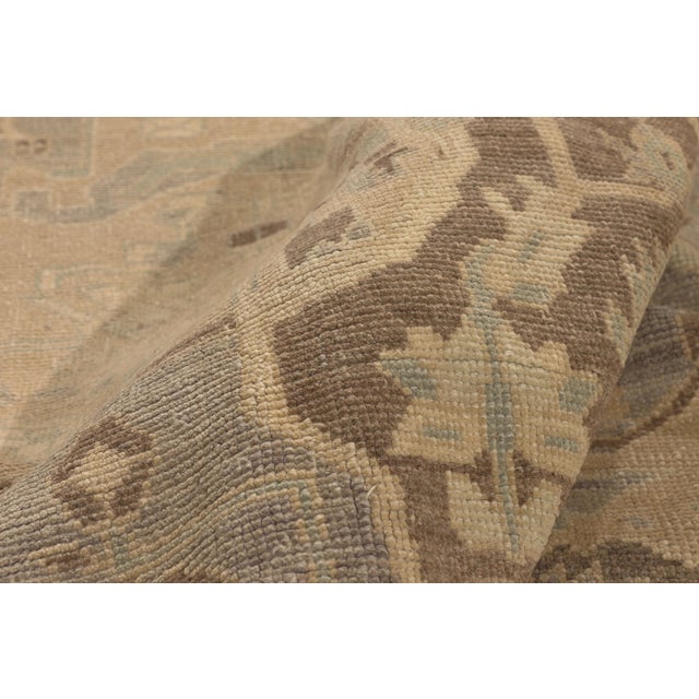 Vintage Turkish Oushak Rug, 06'00 X 08'04 For Sale In Dallas - Image 6 of 10