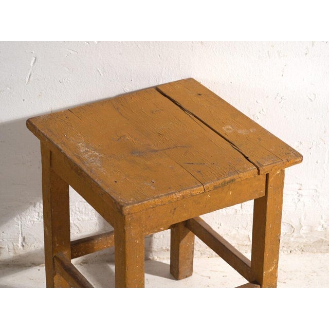 Bedside Tables in Pine, Central Europe, 1940, Set of 2 For Sale - Image 6 of 12