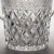 Silver Diamond Cut Crystal Glass Ice Bucket from Val Saint Lambert, 1960s For Sale - Image 8 of 9
