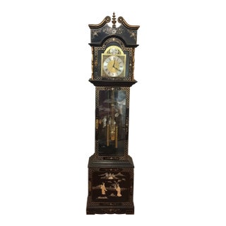 1970s Asian Grandfather Clock For Sale